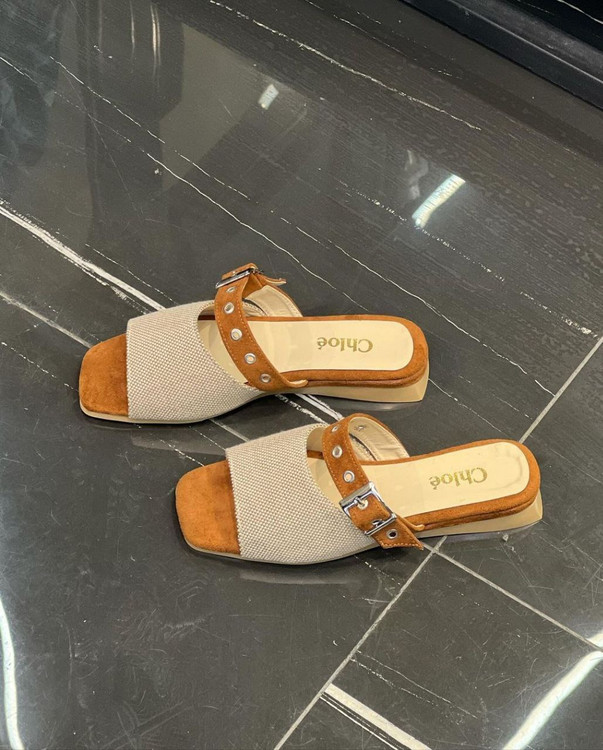 دمپایی عسلی