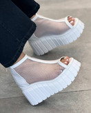 صندل سفید توری تابستانه