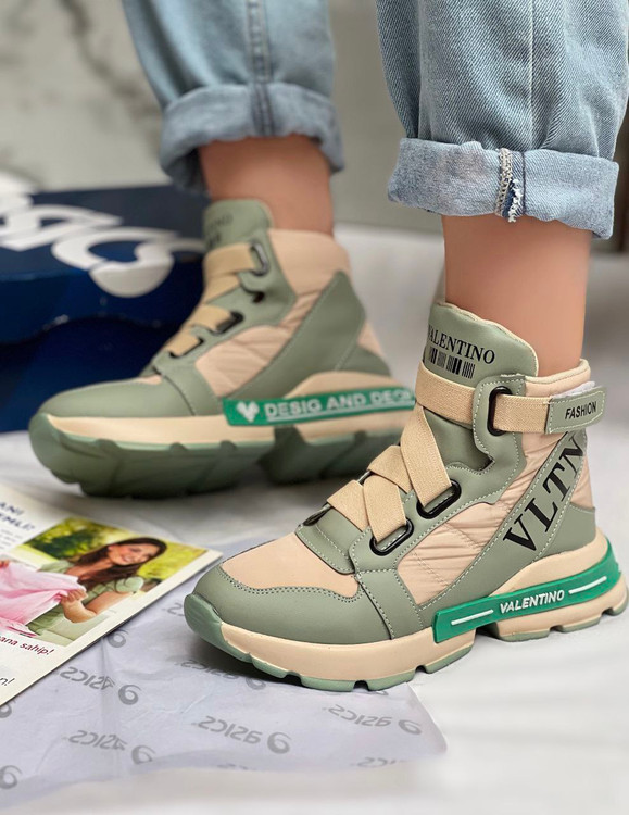 نیمبوت سبز دخترونه