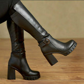 چکمه زنانه لژدار