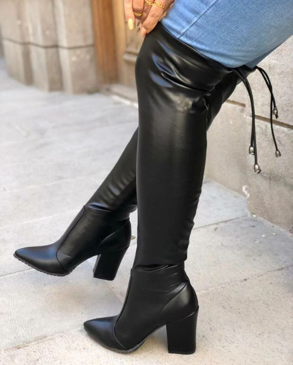 بوت جورابی بالای زانو