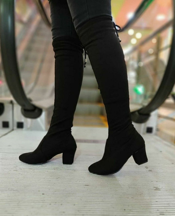 بوت جورابی بالای زانو سوئیت