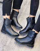 پوتین چرم زنانه