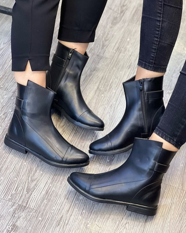 پوتین چرم زنانه