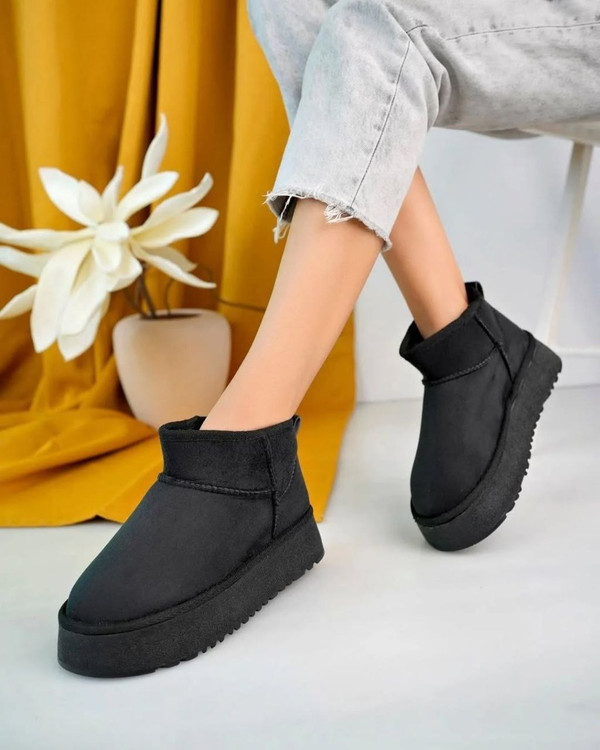 بوت خزدار دخترانه