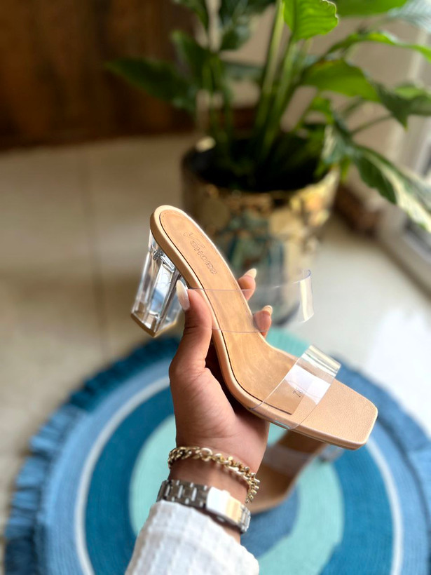 صندل طلقی پاشنه شیشهای