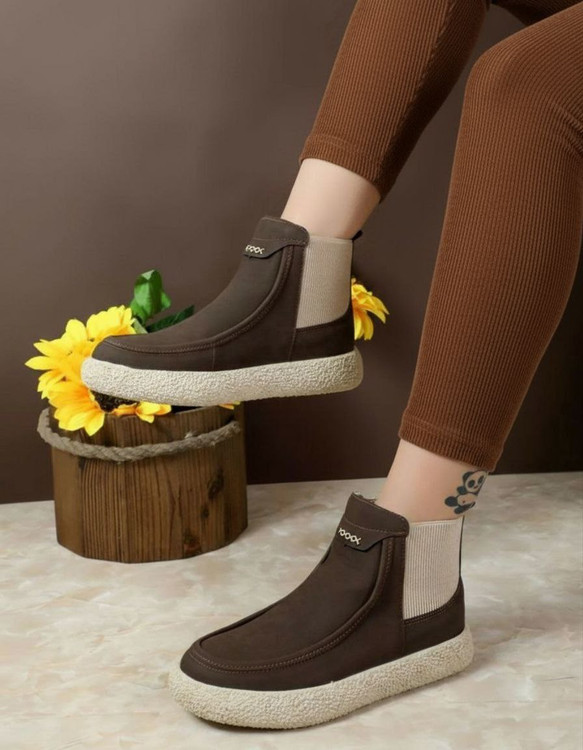 نیمبوت قهوه ای سوخته