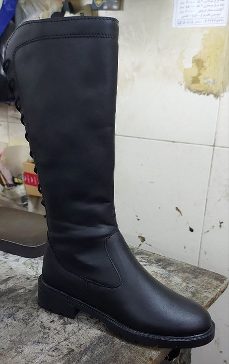 چکمه بلند پشت بندی