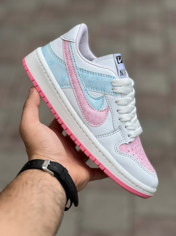 کتونی جردن گلدار دخترانه مدل nike w_🌸کد۶۶